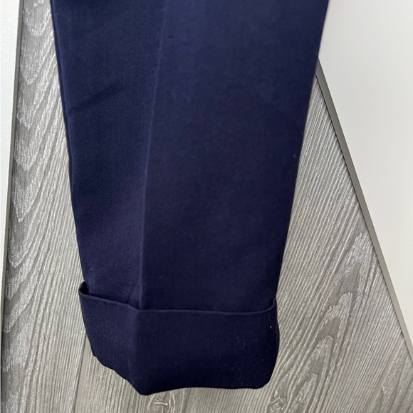 226. Tommy Hilfiger Navy Tie-Waist Trousers size 4 - Picture 3 of 6